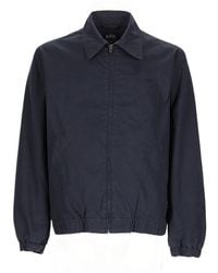 A.P.C. - Shirt Collar Jacket - Lyst