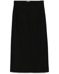 TOTEME - Long Straight Skirt - Lyst