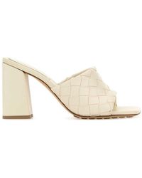 Bottega Veneta - Textured Heels - Lyst