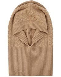 Max Mara - Logo Balaclava Hat - Lyst
