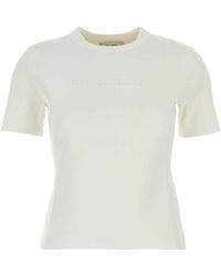 Max Mara Biscuit Viscose Blend Adelio T-Shirt | Lyst