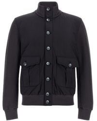 Herno - Dark Solid Regular Jacket - Lyst