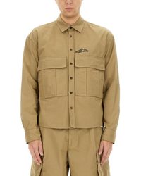 DSquared² - Cropped Ripstop Shirt - Lyst