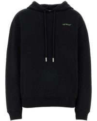 Off-White c/o Virgil Abloh - Logo Hood Sweatshirt - Lyst