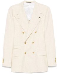 Gabriele Pasini - Light Double-Breasted Blazer - Lyst
