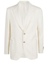 Sartorio Napoli - Single-Breasted Wool Blazer - Lyst