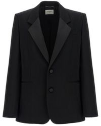 Saint Laurent - Wool Blazer Clothing - Lyst