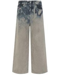DIESEL - Loose High Rise Jeans - Lyst