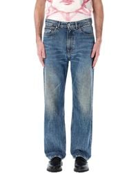 Our Legacy - Relaxed-Fit Denim Jeans With Vintage Wash - Lyst