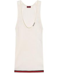 Gucci - Logo Tank Top - Lyst