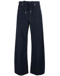 FRAME - Jeans Off Duty Drawstring Bow - Lyst