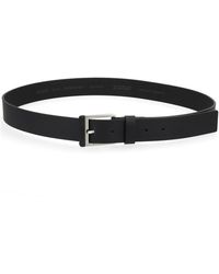 HUGO - Solid Buckle Belt - Lyst