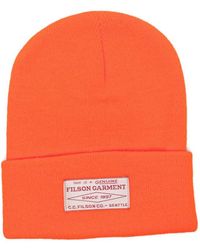 Filson - Logo Beanie Hat - Lyst
