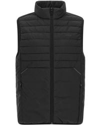 BOSS - Mock Collar Jacket - Lyst