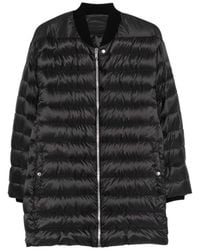 Moncler - Quilted Mock Collar Jacket - Lyst