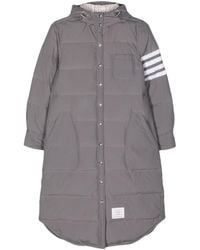 Thom Browne - 4Bar Long Down Jacket - Lyst