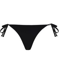 DIESEL - Solid Bikini Bottom Swimwear - Lyst