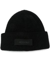 Jacquemus - Le Bonnet Logo Beanie Cap - Lyst