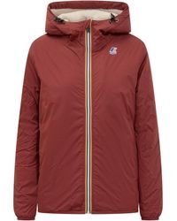 K-Way - Solid Hood Jacket - Lyst
