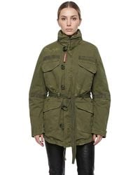 DSquared² - Mock Collar Jacket - Lyst