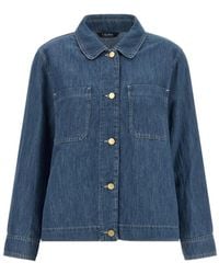Max Mara - Regular Solid Shirt - Lyst