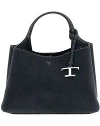 Tod's - Dark T-Timeless Mini Tote - Lyst
