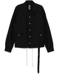 Rick Owens - Front Press-Stud Fastening Jacket - Lyst
