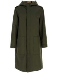 Valentino - Cotton Trench Coat - Lyst
