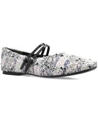 Tory Burch - Tweed Ballerinas - Lyst