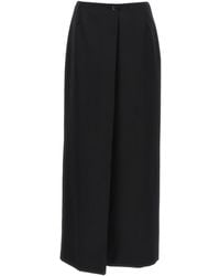 Givenchy - Long Skirt Back Slit - Lyst