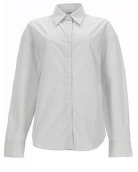 Filippa K - Relaxed Stripes Shirt - Lyst