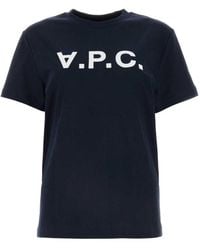 A.P.C. - 'Vpc' T-Shirt - Lyst