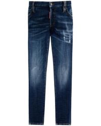DSquared² - Slim Fit Denim Jeans - Lyst