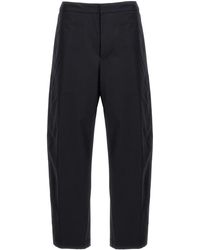 Jil Sander - Embroidered Logo Pant - Lyst