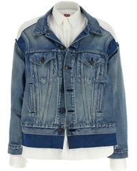 Junya Watanabe - Junya Shirt Denim Jacket - Lyst