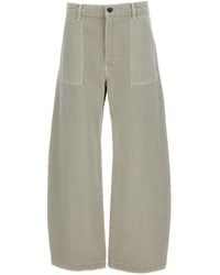 FRAME - Relaxed High Rise Jeans - Lyst