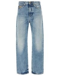 Versace - Light Straight Jeans - Lyst