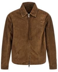 Giorgio Brato - Solid Shirt Collar Jacket - Lyst