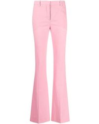 Versace - Light Flared Flat Front Pants - Lyst