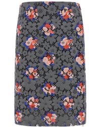 Fendi - Bouquet' Lace Skirt - Lyst