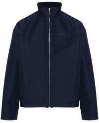 Gucci - Wool Long Sleeve Bomber Jacket - Lyst