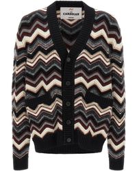 Missoni - Zigzag Cardigan - Lyst