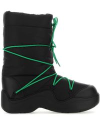 Bottega Veneta - Nylon Puddle Bomber Boots - Lyst