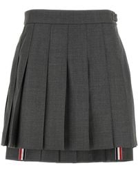 Thom Browne - 'Uniform' Mini Skirt - Lyst