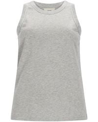 Loulou de Saison - Solid Round Neck Top - Lyst
