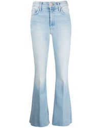 Mother - Straight-Leg Flared Jeans - Lyst