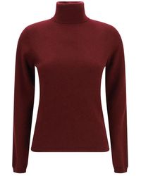 Allude - Turtle Neck Sweater - Lyst