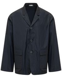 Thom Browne - Dark Notched Lapel Jacket - Lyst
