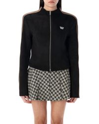 MISBHV - Faux Suede Moto Jacket - Lyst