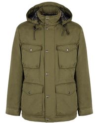Woolrich - Woolrich Hooded Field Coat - Lyst